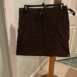 Brown drawstring skirts - loft